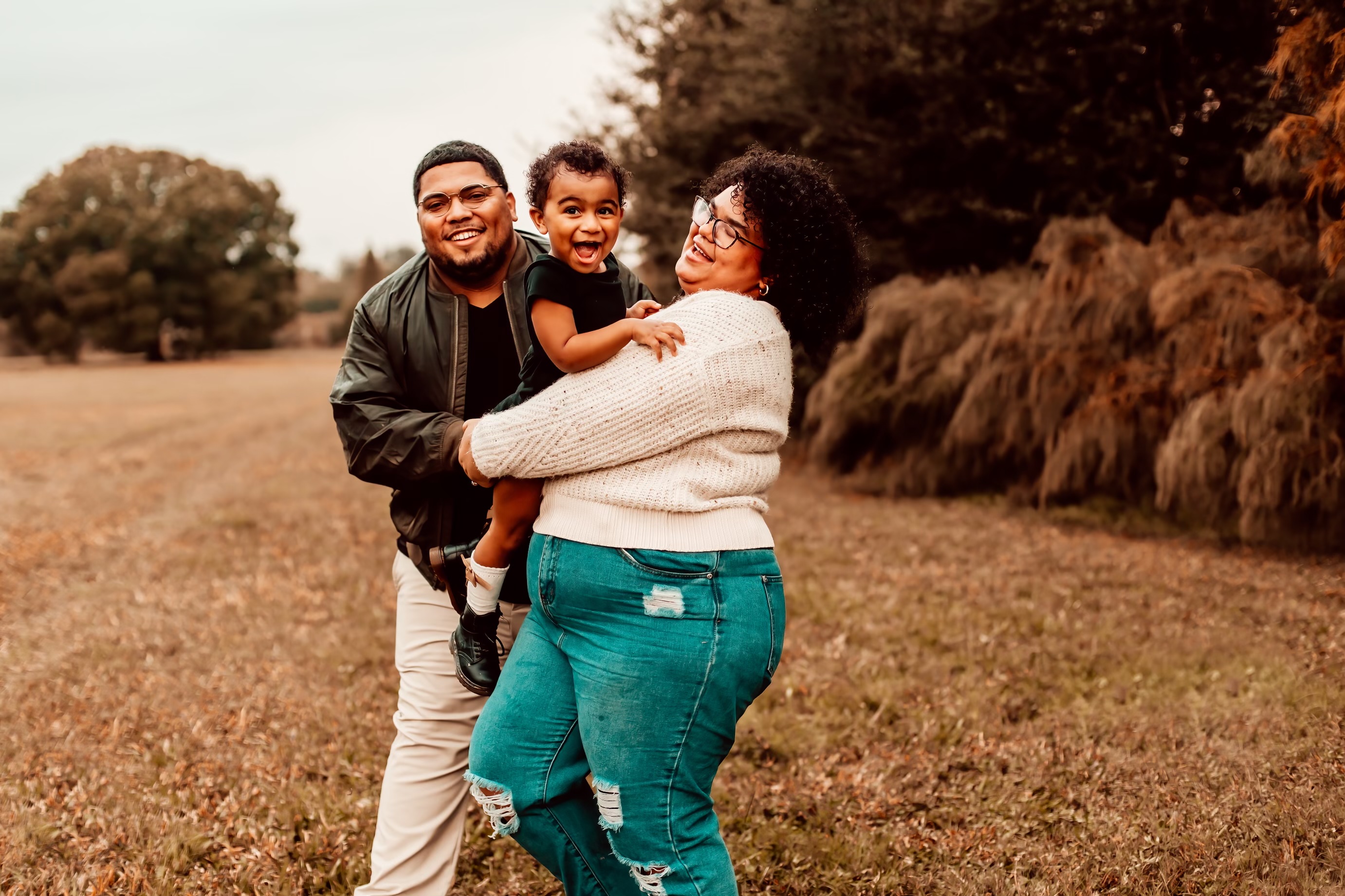 A family enjoying time together